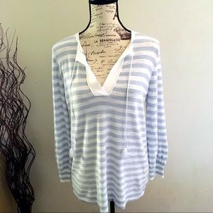 NWT LOFT stripe lightweight sweater